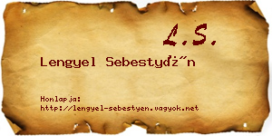 Lengyel Sebestyén névjegykártya